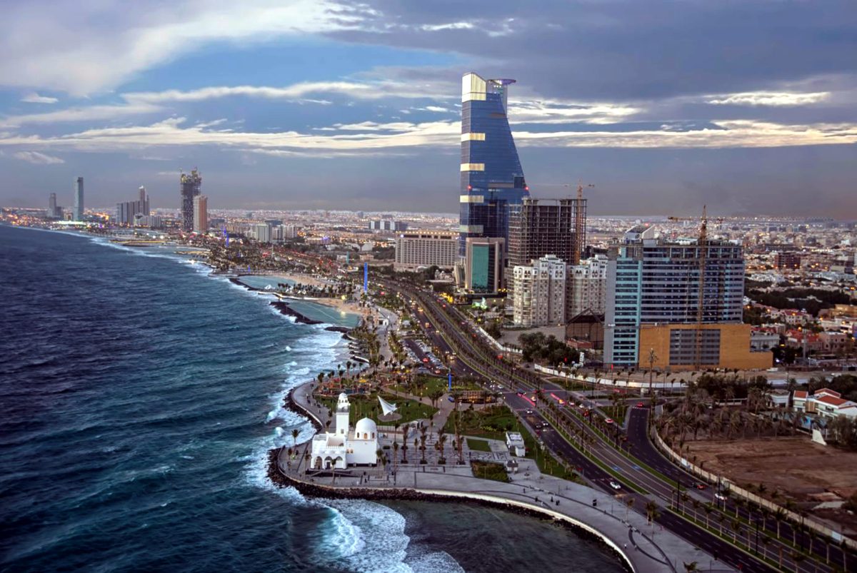 Jeddah waterfront corniche