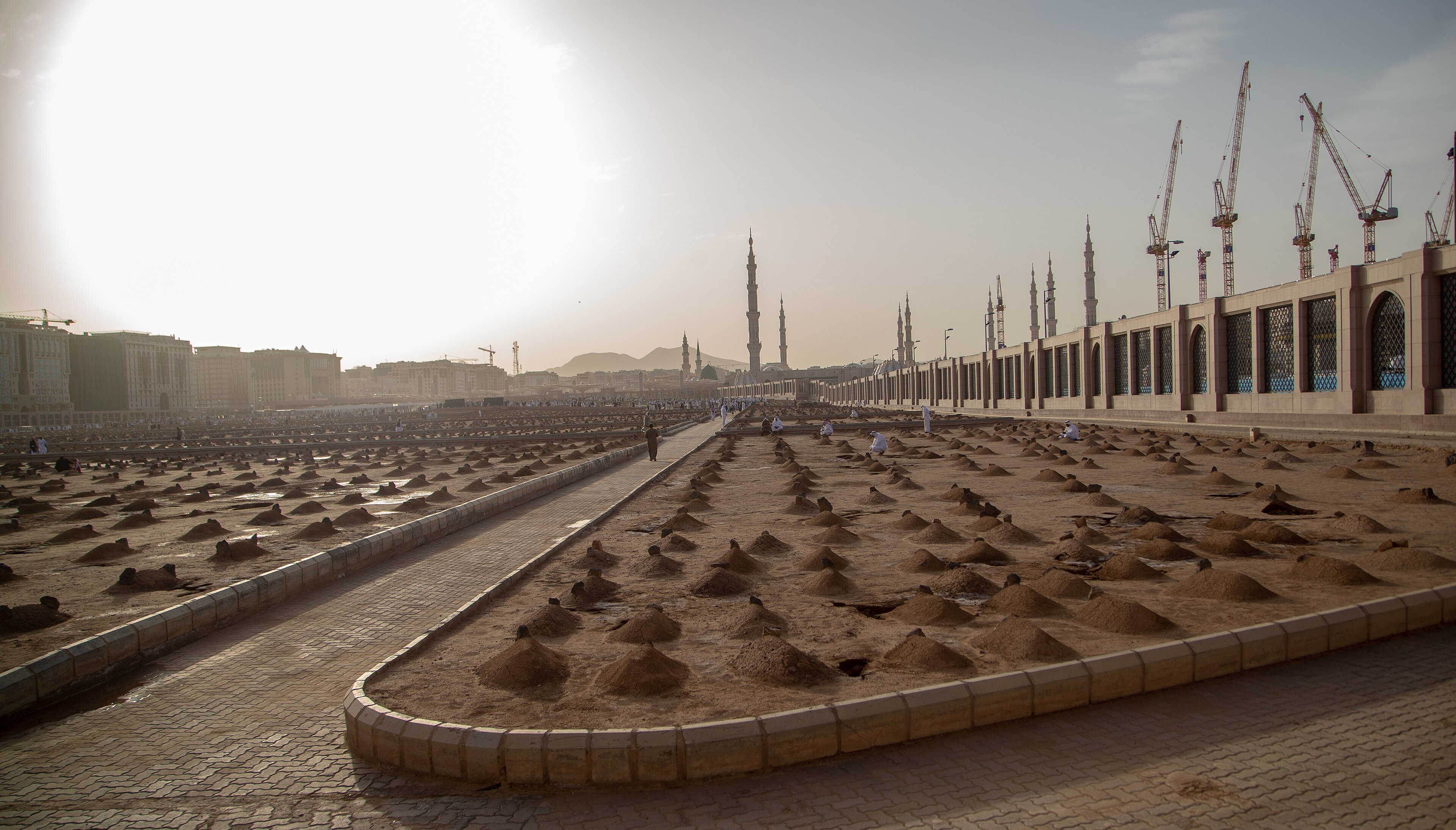 Jannat al-Baqi cemetery near Masjid an-Nabawi