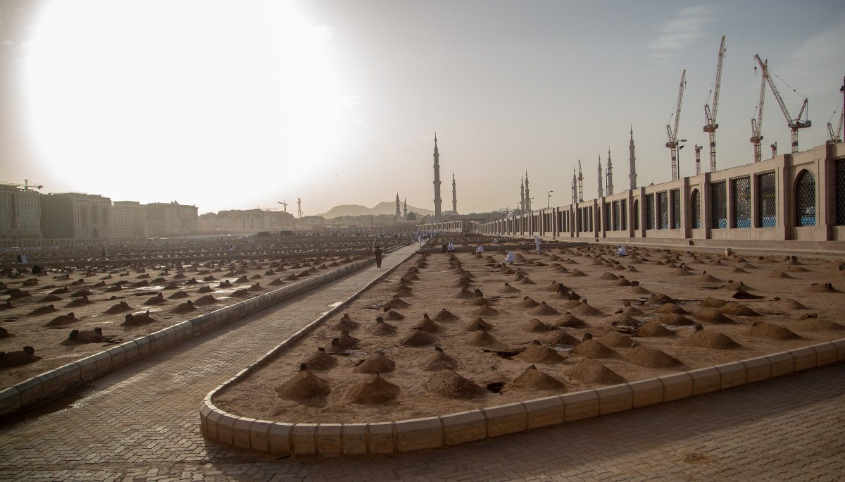 Jannat al-Baqi cemetery near Masjid an-Nabawi